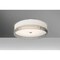 Besa Lighting Paco 19 Ceiling, Opal/Smoke, 4x 9W T12 LED PACO19SMC-LED - alternate 1